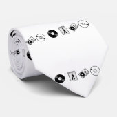 Evolutie van het muziek Stropdas (Opgerold)