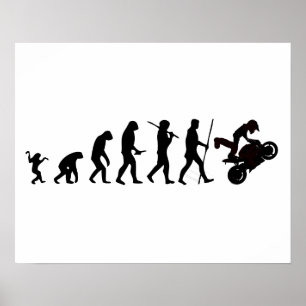 Evolutie van het Poster van Moto