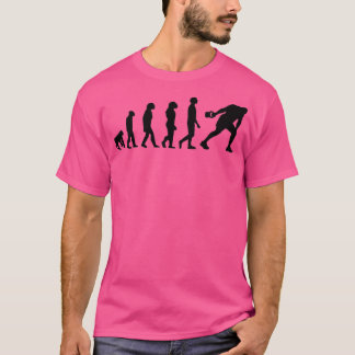 Evolutie van ijskappen in wintersportbedekkingen t-shirt
