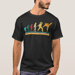 Evolutie van Karate Martial Arts Coach Karateka Ta T-shirt