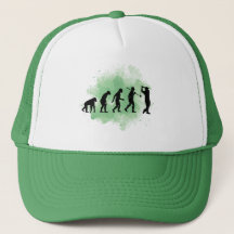 Evolutie van Man aangepast GolfPet