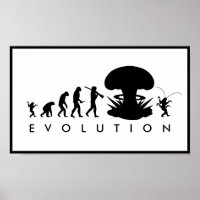 Evolutie van Man & Cockroach Funny Evolution Chart