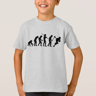 Evolutie van Man lacrosse T-shirt