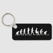 Evolutie van Man Laptop Sleutelhanger (Achterkant)