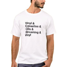 Evolutie van Muziek T-Shirt