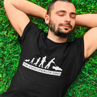 Evolutie van papa - Vaderdag T-shirt