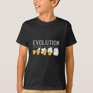 Evolutie van pop Corn T-shirt