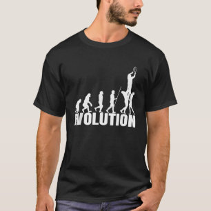 Evolutie van Rugby Grappige Rugby Speler T-shirt
