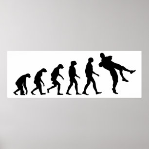 Evolutie van rusteling poster