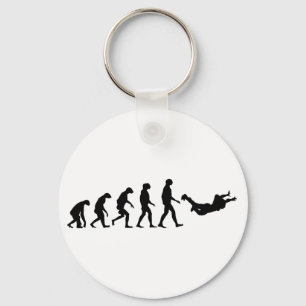Evolutie van Skydiving Sleutelhanger