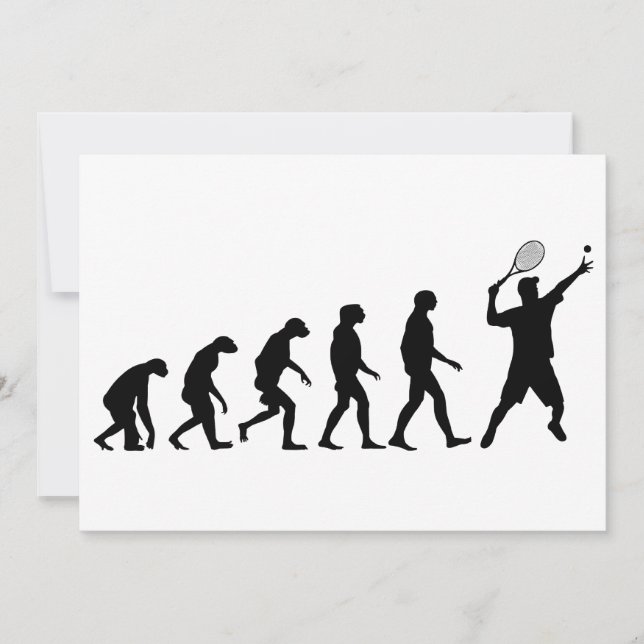 Evolutie van Tennis (Voorkant)