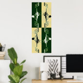 Evolutie van Yin en Yang Poster (Thuiskantoor)