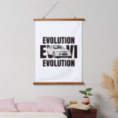 Evolutie VI Hangend Wandkleed (Slaapkamer)