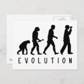 Evolutie: Vogel Briefkaart (Voorkant / Achterkant)