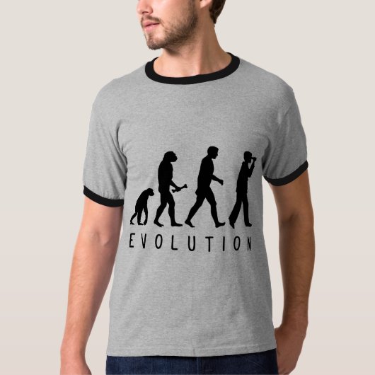Evolutie: Vogel T-shirt (Voorkant)