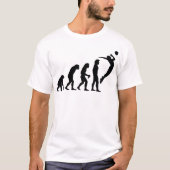 Evolutie Volleyball T-shirt (Voorkant)