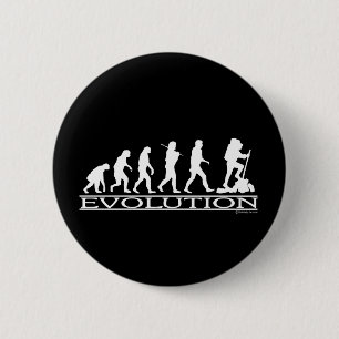 Evolutie - wandelend ronde button 5,7 cm