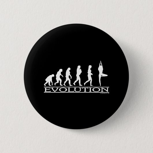 Evolutie - Yoga Ronde Button 5,7 Cm (Voorkant)