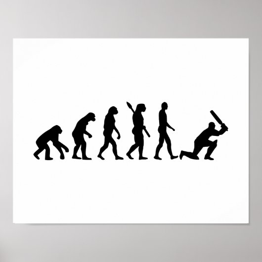 Evolutiecricket Poster (Voorkant)
