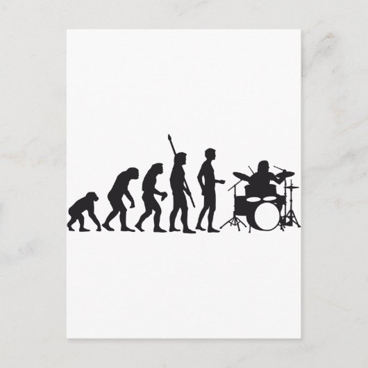 evolutiedomp briefkaart (Voorkant)