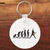 evolutiegitaar sleutelhanger (Voorkant)