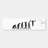 Evolutiegymnastiek Bumpersticker (Voorkant)