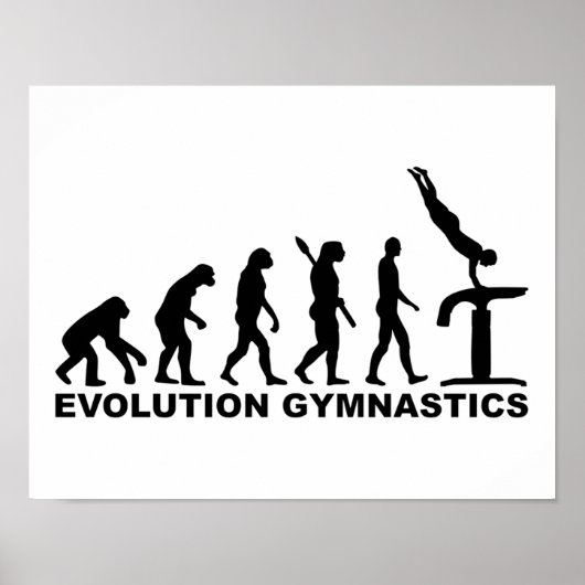 Evolutiegymnastiek Poster (Voorkant)