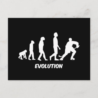 evolutiehockey briefkaart