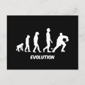 evolutiehockey briefkaart (Voorkant)