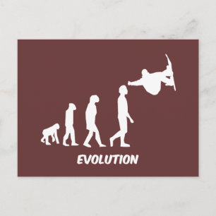 evolutielaand briefkaart