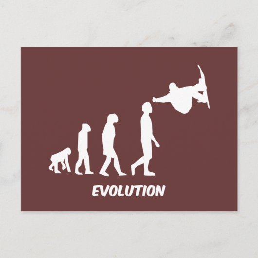 evolutielaand briefkaart (Voorkant)
