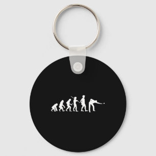 Evolutiepool Funny Pool Player Billiards Player Sleutelhanger