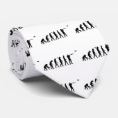 Evolutiestapel Stropdas (Opgerold)