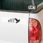 evolutiestuis fiets.png bumpersticker (Op Truck)