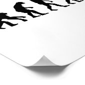Evolutietrampoline Poster (Hoek)