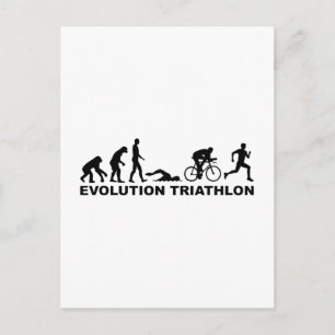 Evolutietriathlon Briefkaart