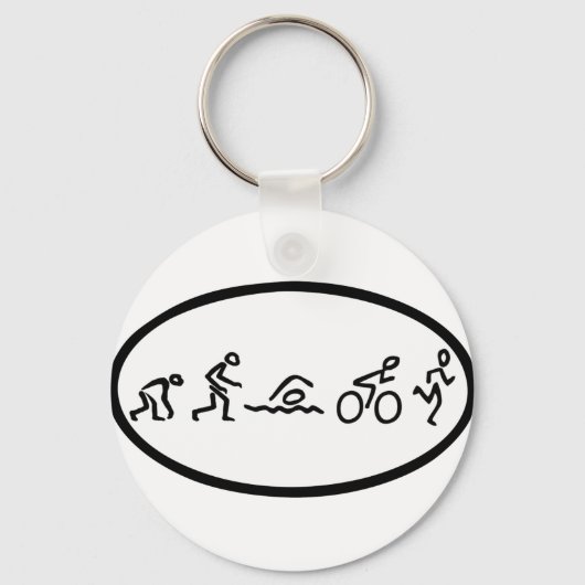 Evolutietriek Sleutelhanger (Voorkant)