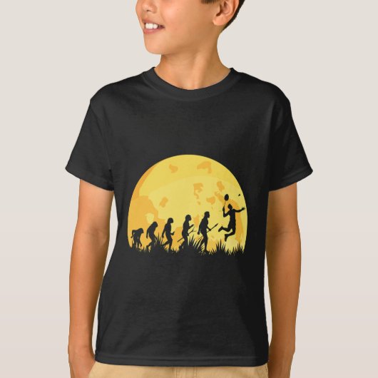 Evolution Badminton Bright Badminton Player Gift T-shirt (Voorkant)