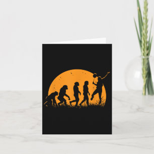 Evolution Badminton Player _ Racket Shuttle Kaart