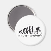 evolution bicycle magneet (Voorkant / Achterkant)