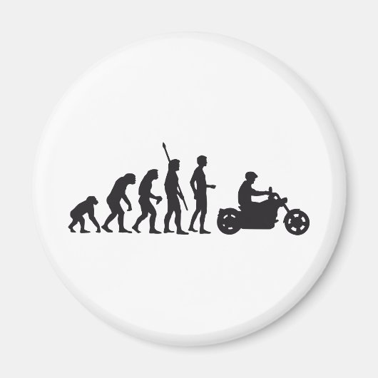 evolution biker magneet (Voorkant)
