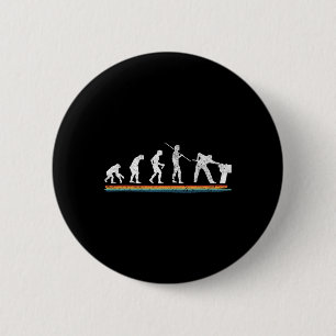 Evolution Biljart Grappige Vintage Ronde Button 5,7 Cm