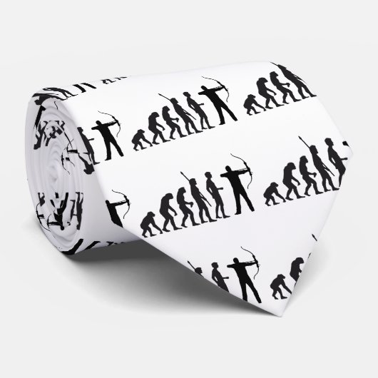 evolution bow and arrow stropdas (Opgerold)