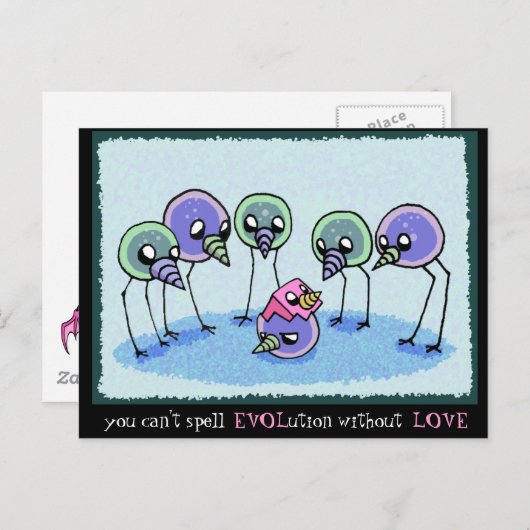 EVOLution Briefkaart (Voorkant / Achterkant)