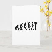 Evolution cameraman kaart (Gele Bloem)