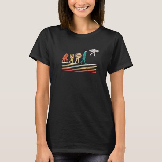 Evolution Cloud Coding Programming Computer T-shirt (Voorkant)