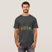Evolution Computer vrienden T-shirt (Voorkant volledig)