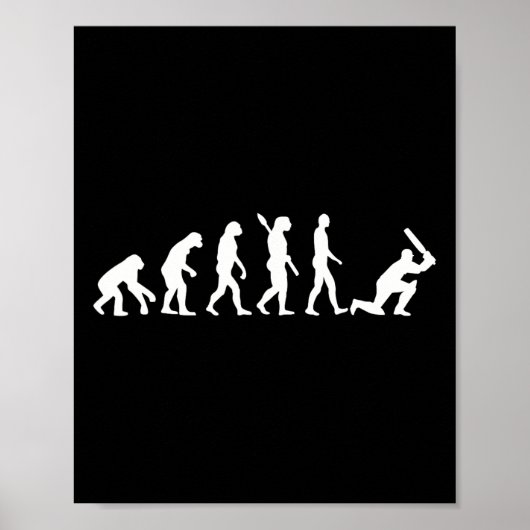 Evolution Cricket Speler 1  Poster (Voorkant)