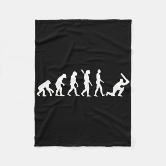 Evolution Cricket Speler  Fleece Deken