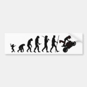 Evolution de la moto bumper sticker (Devant)